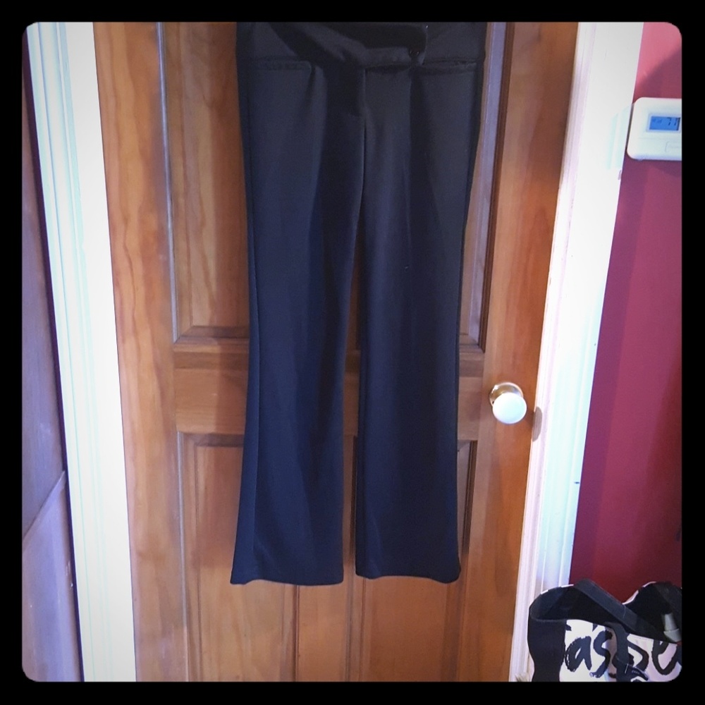 Solid Black dress pants